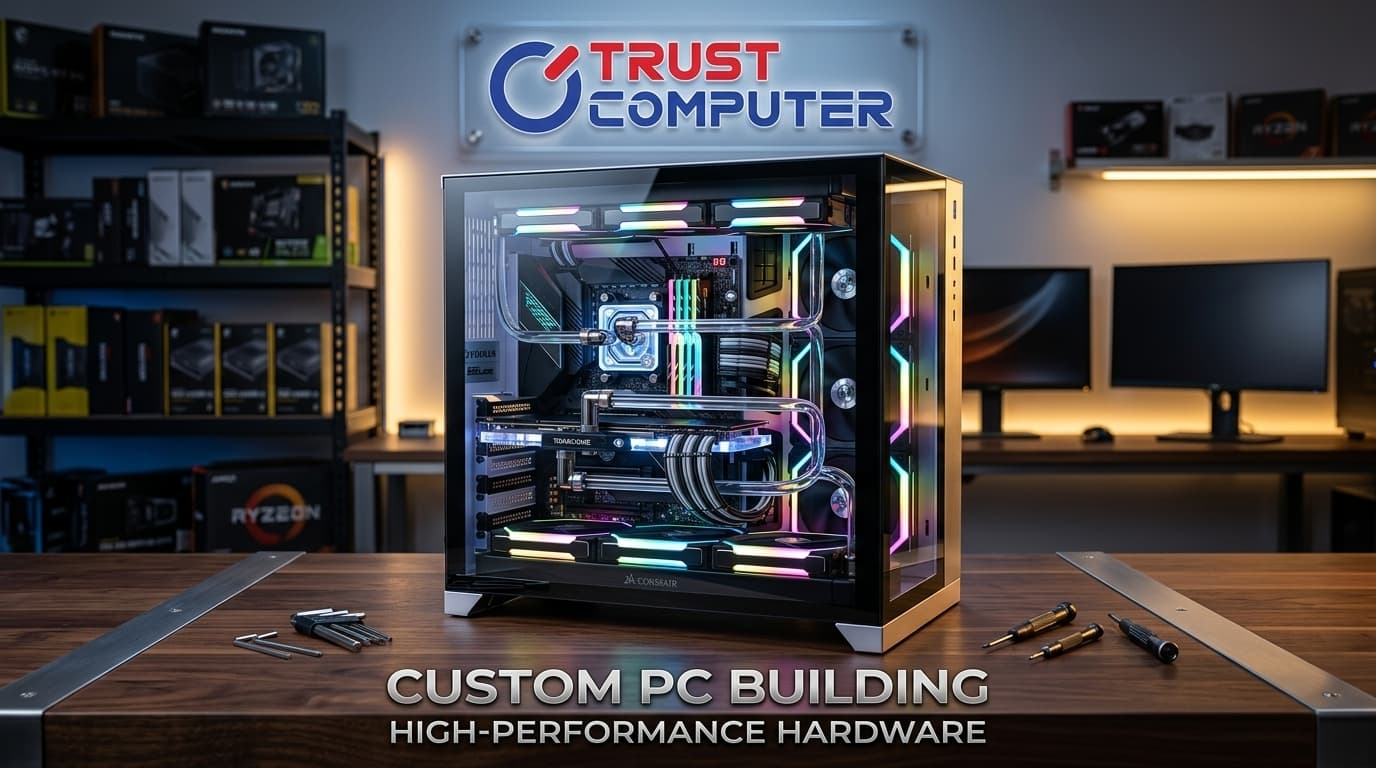CUSTOM PC BUILDING & WORKSTATIONS